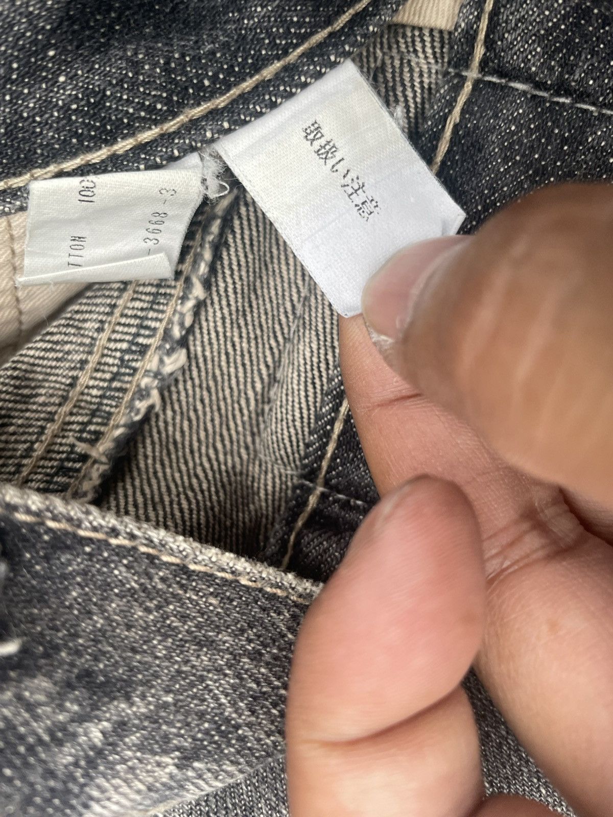 Designer × L7 Real Hip L7 Real Hip Flare Distresed Denim Size US 34 / EU 50 - 15 Thumbnail