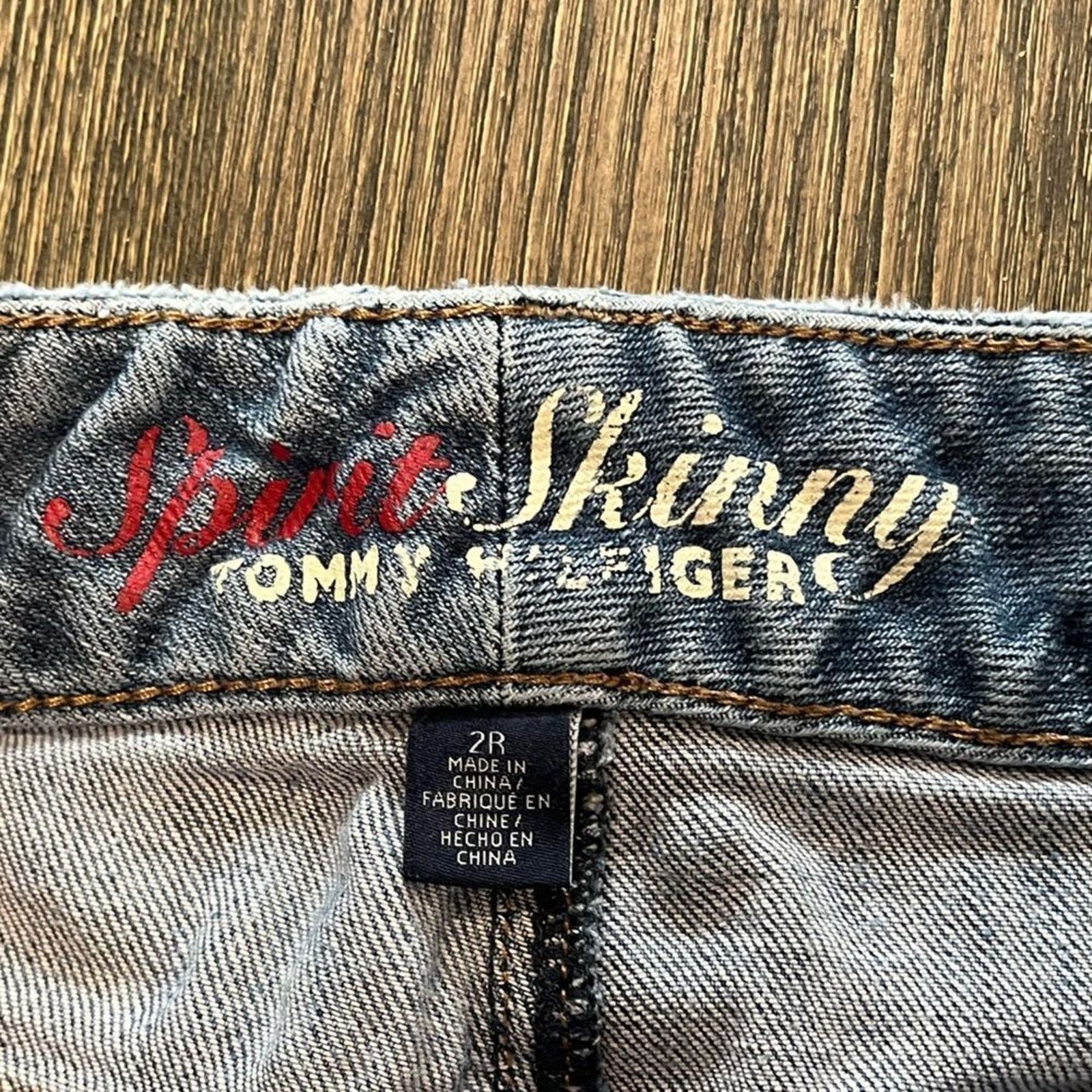 Tommy Hilfiger Tommy Hilfiger Spirit Skinny Light Wash Denim Jeans Size 2R Size 26" / US 2 / IT 38 - 5 Thumbnail