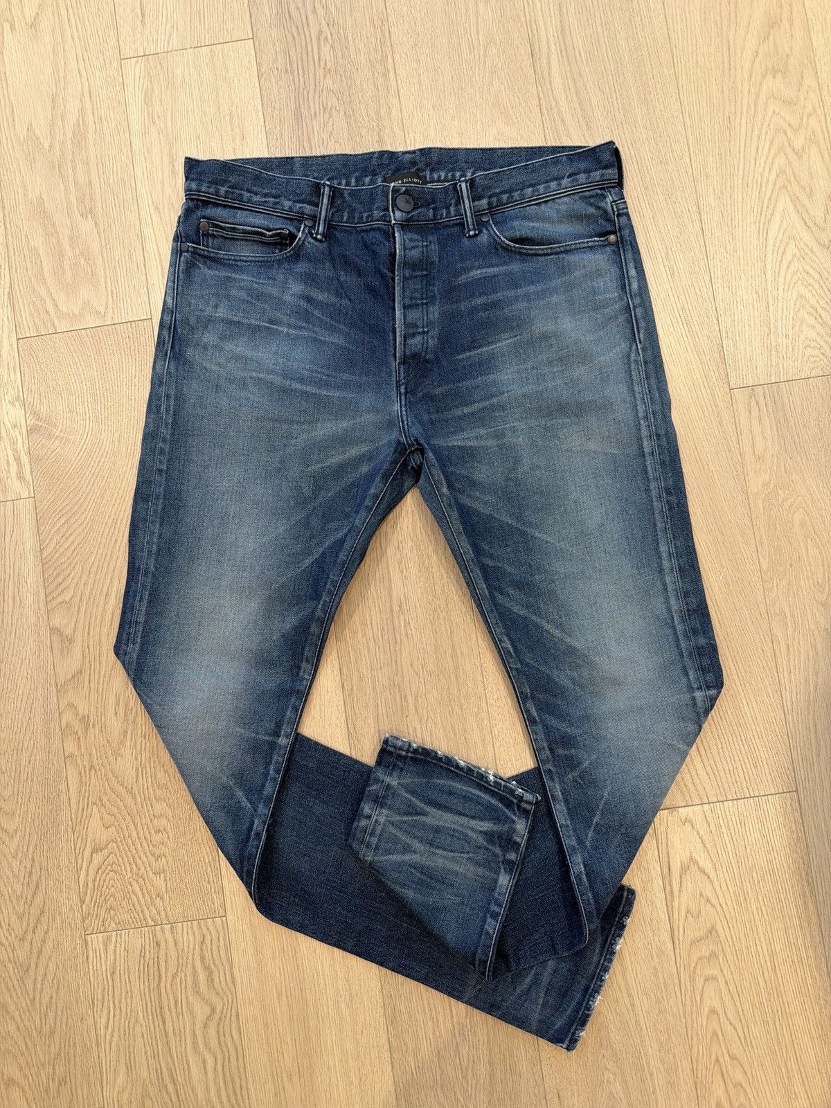 John Elliott Cast Denim Size US 33 - 1 Thumbnail