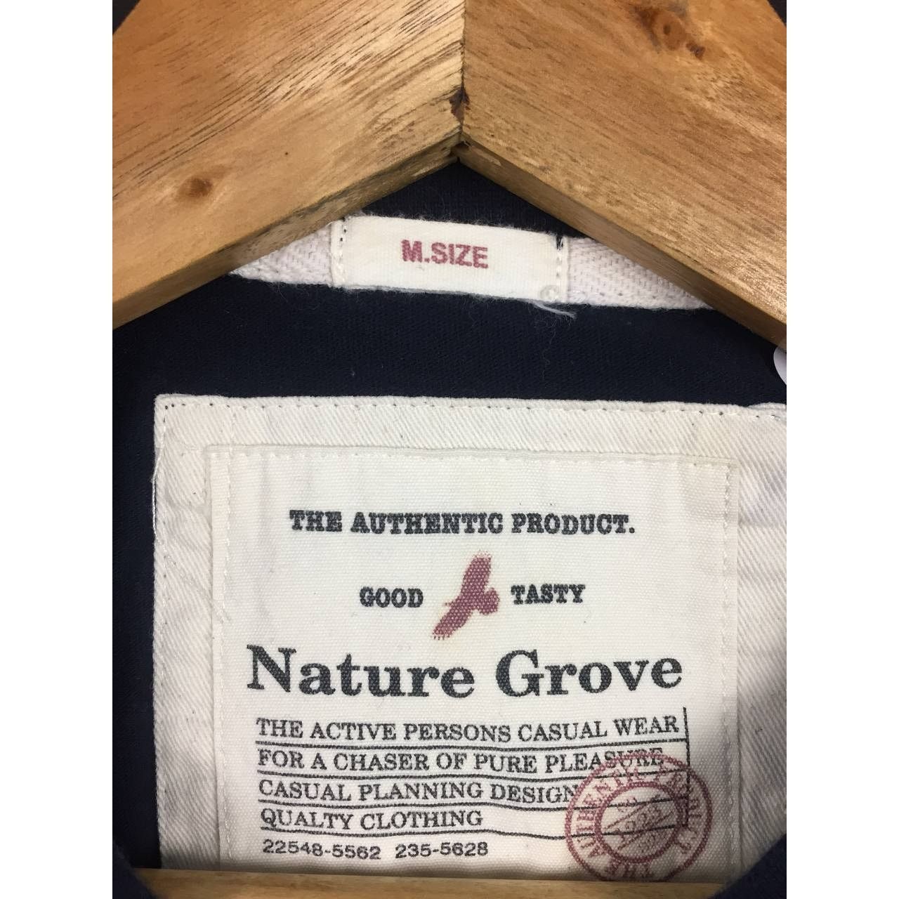 Vintage Nature Groove The Authentic Product Longsleeve Tee Size US M / EU 48-50 / 2 - 8 Thumbnail