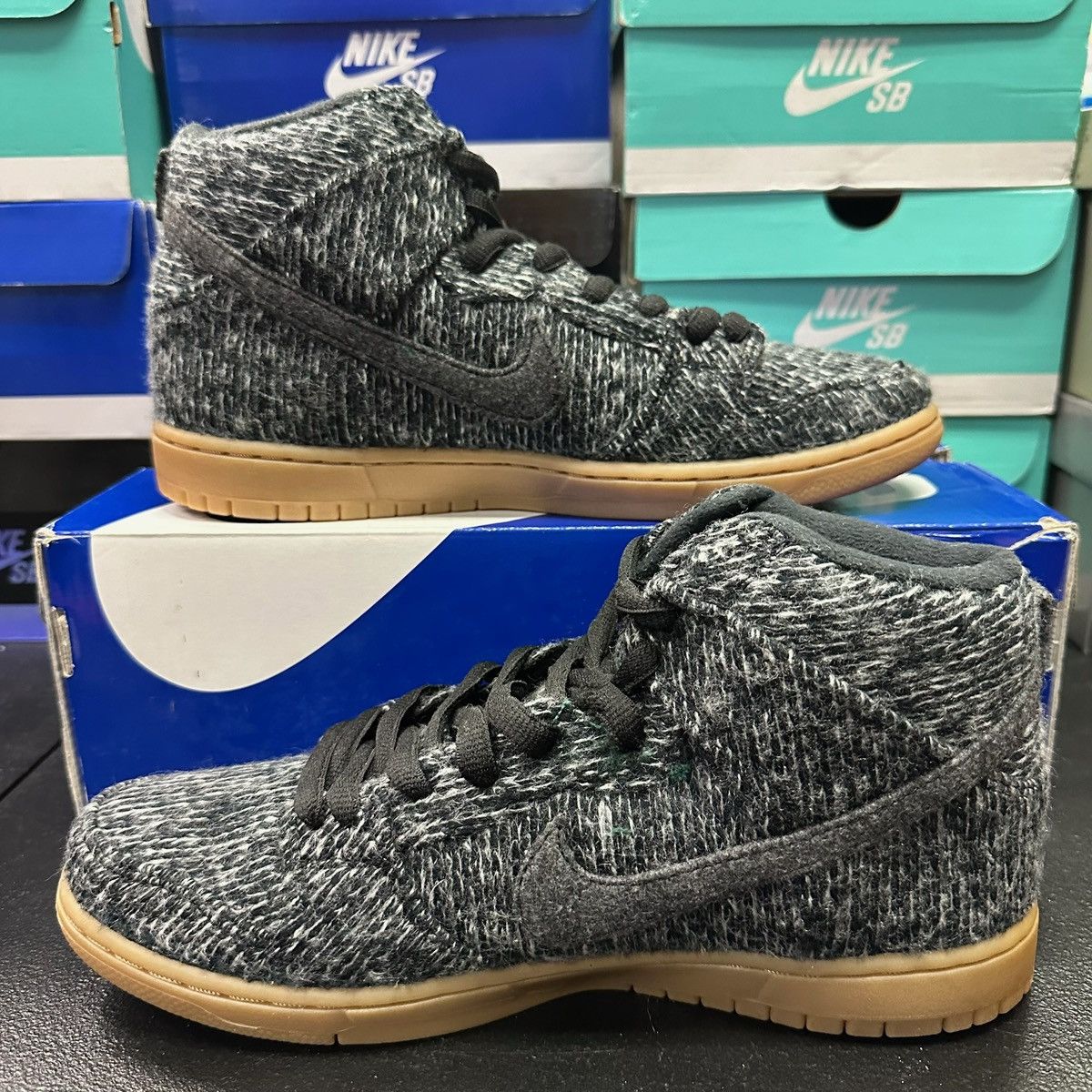 Nike Size 10.5 - Nike SB Dunk High Warmth 684807 002 2014 Size US 10.5 / EU 43-44 - 2 Thumbnail
