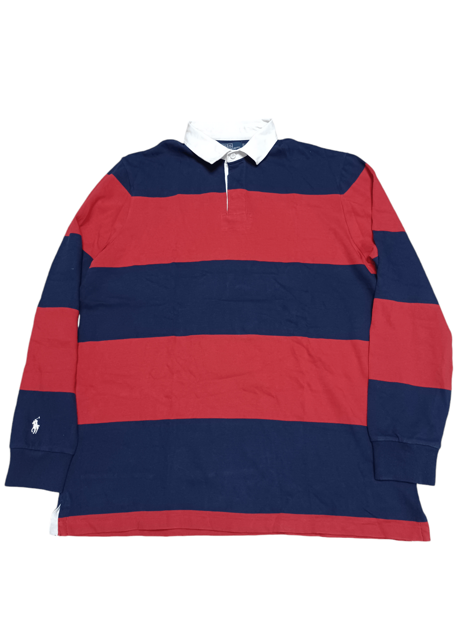 Polo Ralph Lauren FANTASTIC POLO RALPH LAUREN RUGBY SHIRT STRIPED OLDMONEY SK8 Size US XL / EU 56 / 4 - 1 Thumbnail