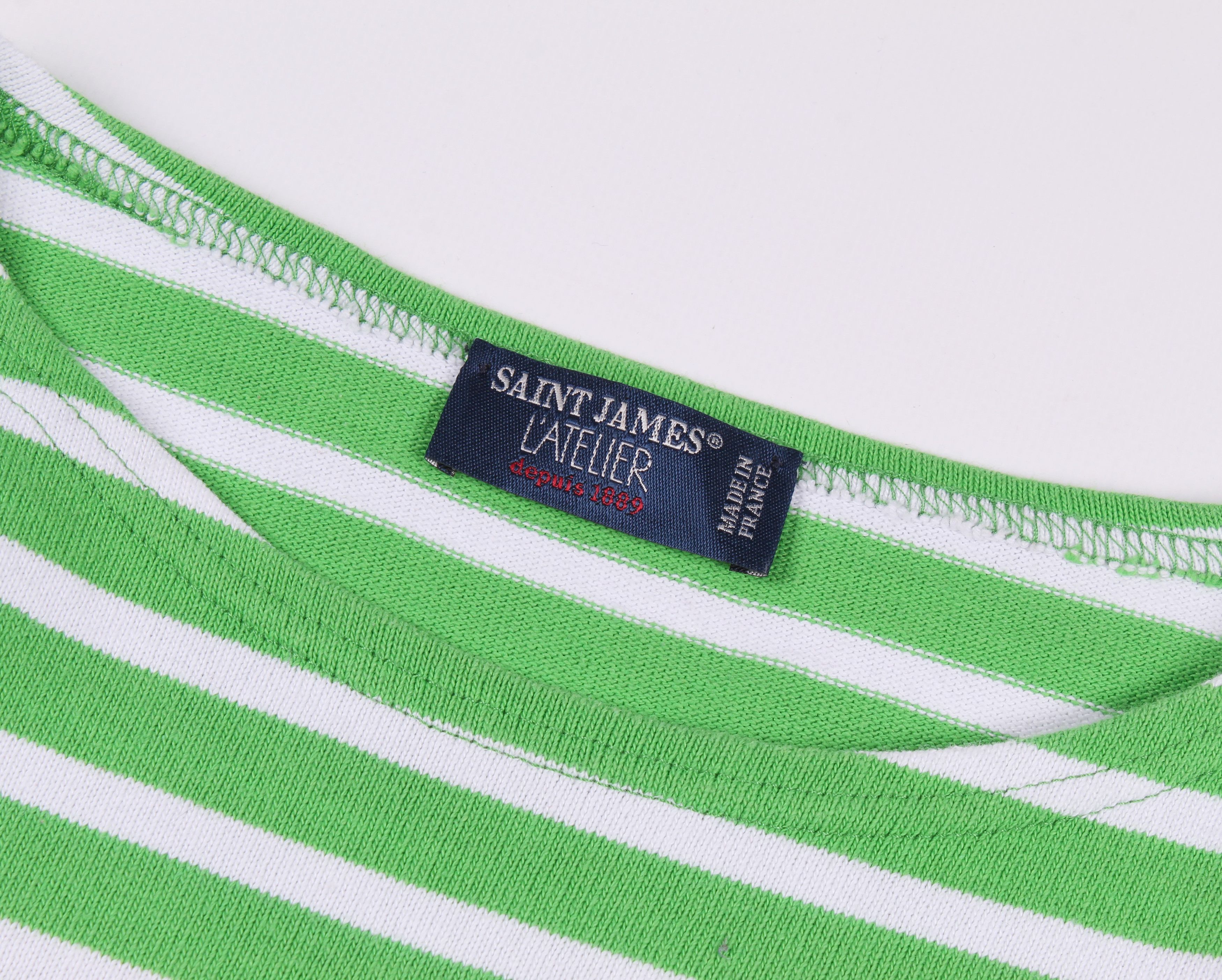 Saint James × Vintage Vintage Saint James Striped Sailor Jumper Size S / US 4 / IT 40 - 6 Thumbnail