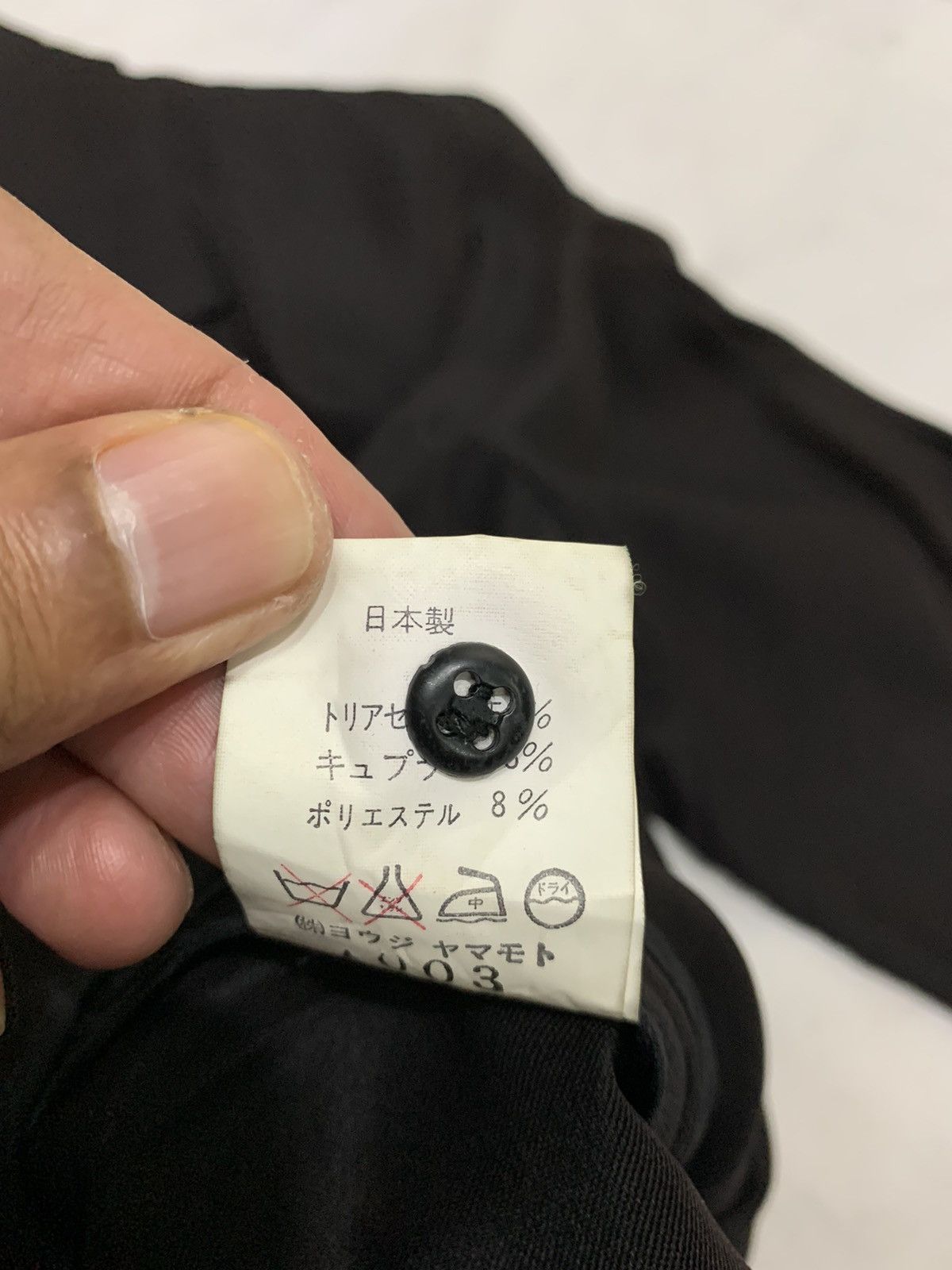 Yohji Yamamoto 🔥VTG 80s YOHJI YAMAMOTO BUTTON UP DRESSED Size M / US 6-8 / IT 42-44 - 10 Thumbnail