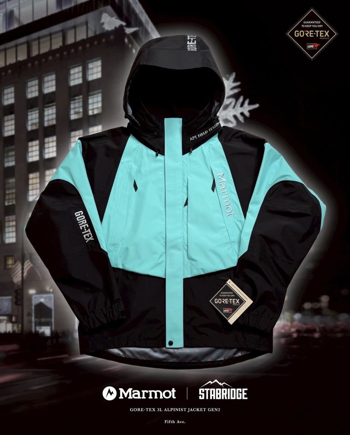 Marmot "STABRIDGE × Marmot" GORE-TEX 3L ALPINIST JACKET GEN2 Size US XL / EU 56 / 4 - 3 Thumbnail