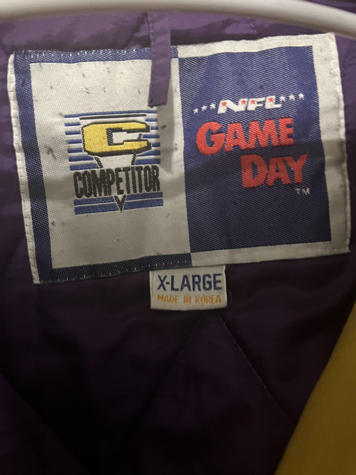 NFL Vintage Minnesota Vikings Windbreaker Jacket Size US XL / EU 56 / 4 - 3 Thumbnail