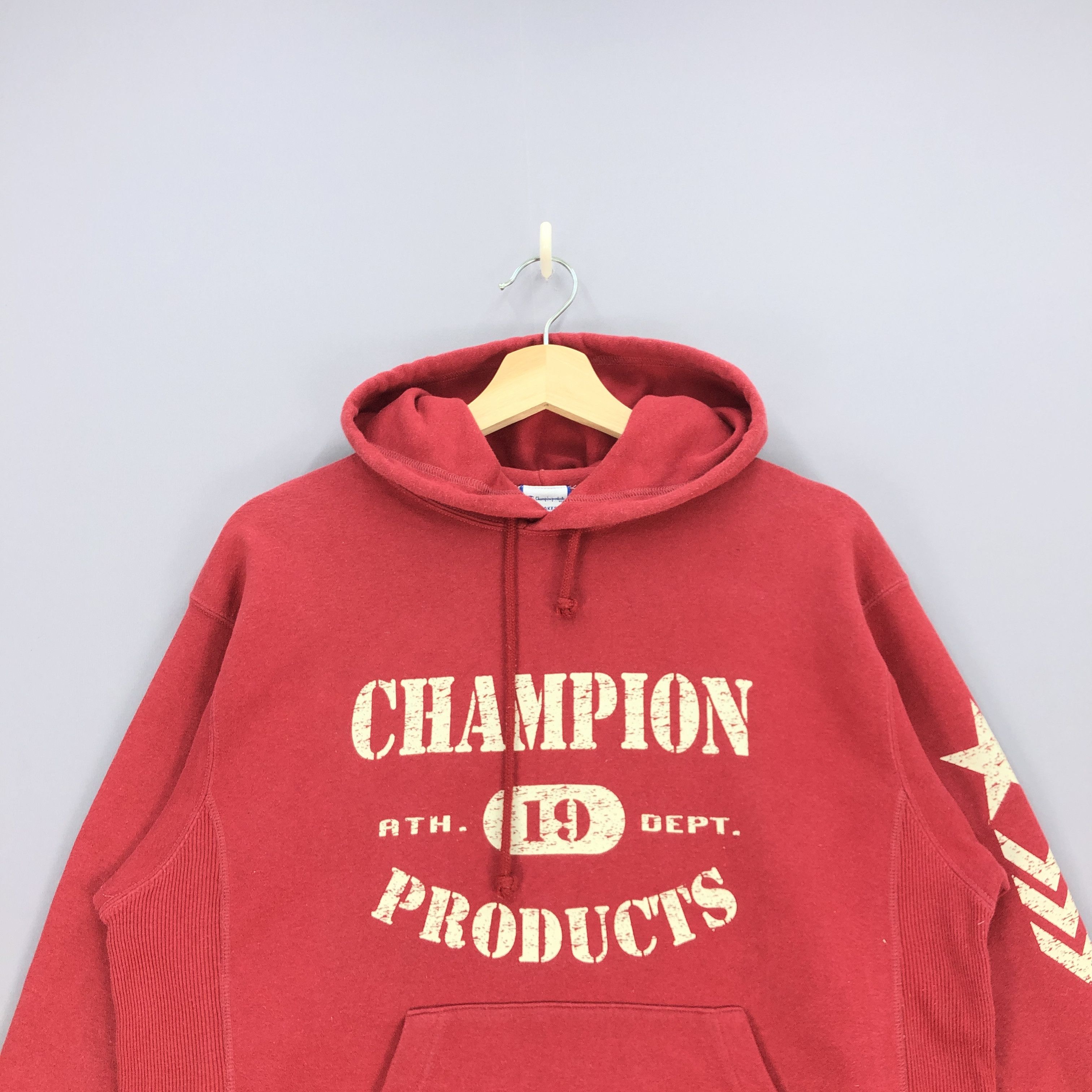 Champion × Vintage Vintage 90s Champion Sweatshirt Hoodie Champion Sweater Size US M / EU 48-50 / 2 - 3 Thumbnail