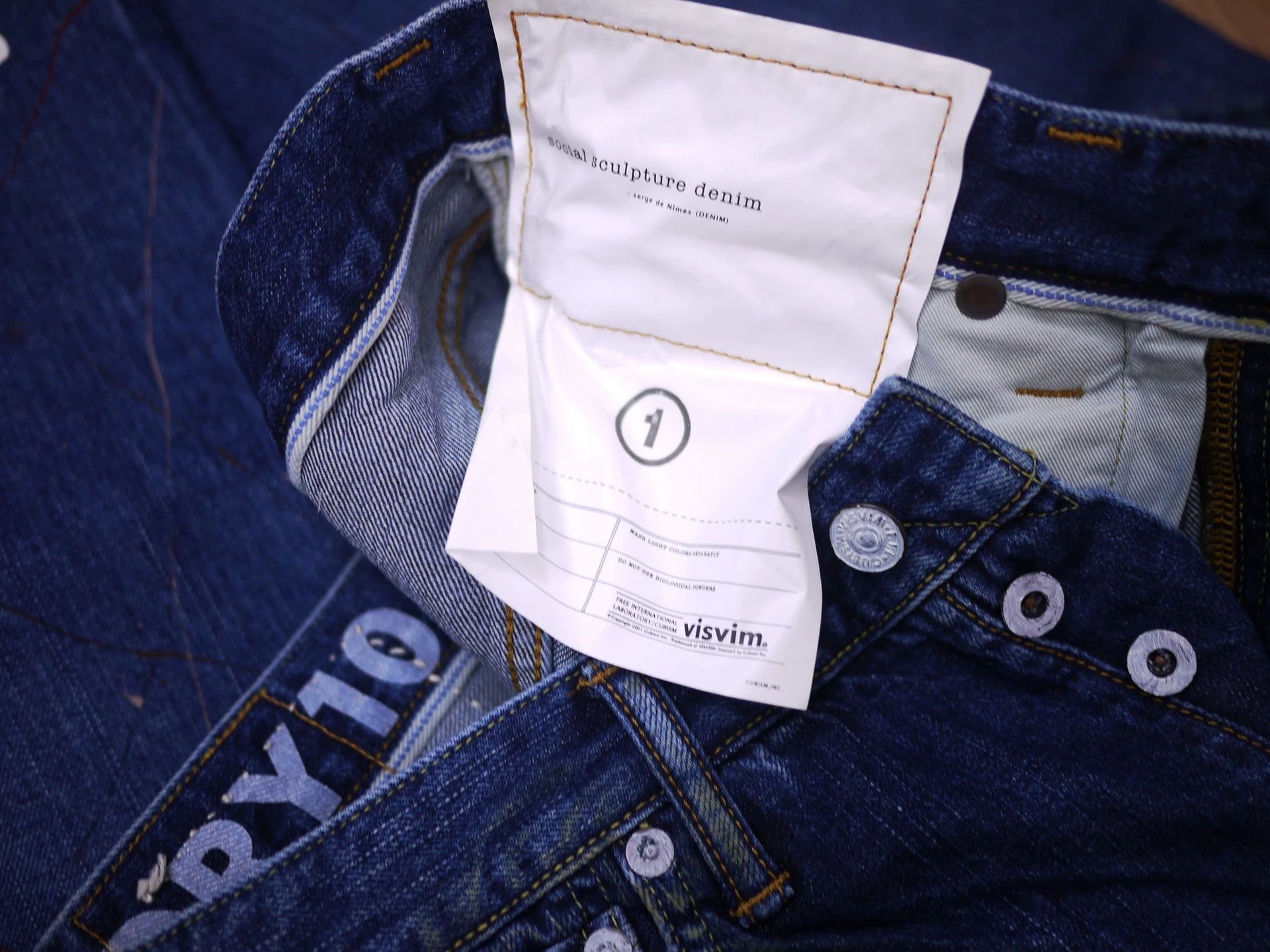 Visvim VISVIM SOCIAL SCULPTURE Dry Denim 10 Size US 30 / EU 46 - 9 Thumbnail