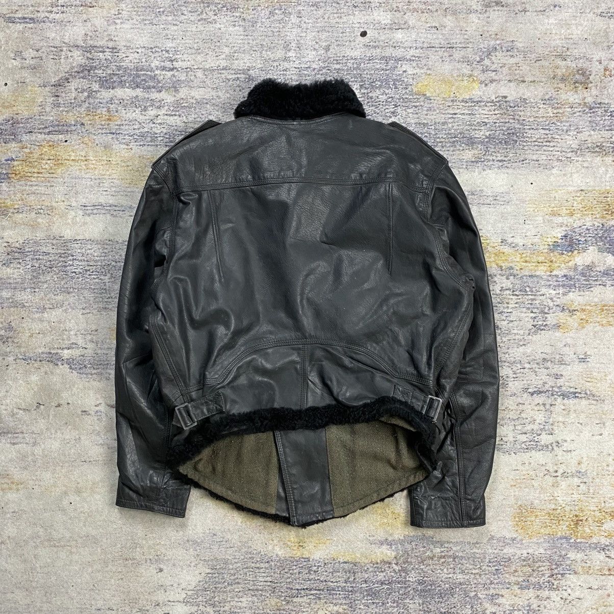 Emporio Armani Vintage runway leather armani bikers leather jacket Size US S / EU 44-46 / 1 - 3 Thumbnail
