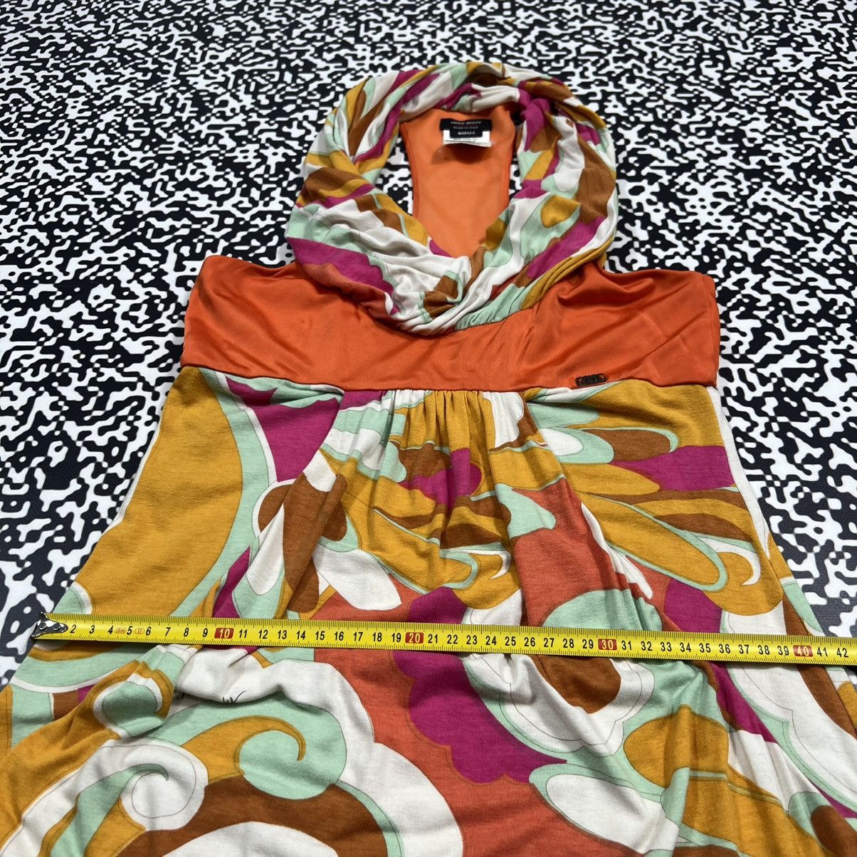Miss Sixty Vintage Y2K Miss Sixty Floral Abstract Print Viscose Dress Size S / US 4 / IT 40 - 18 Thumbnail