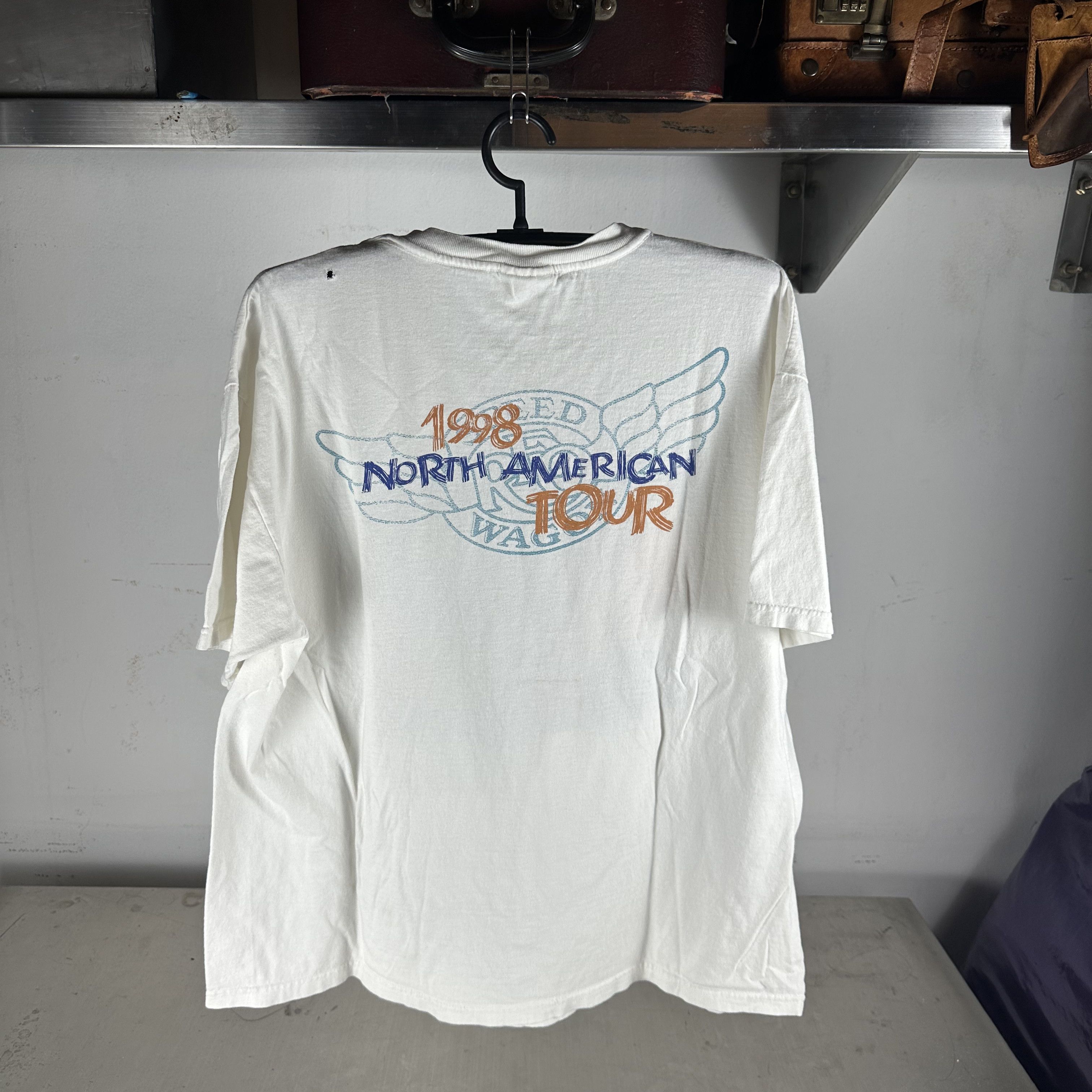 Vintage ​​1998 REO Speedwagon North American Tour Concert T-shirt Size US XXL / EU 58 / 5 - 3 Thumbnail