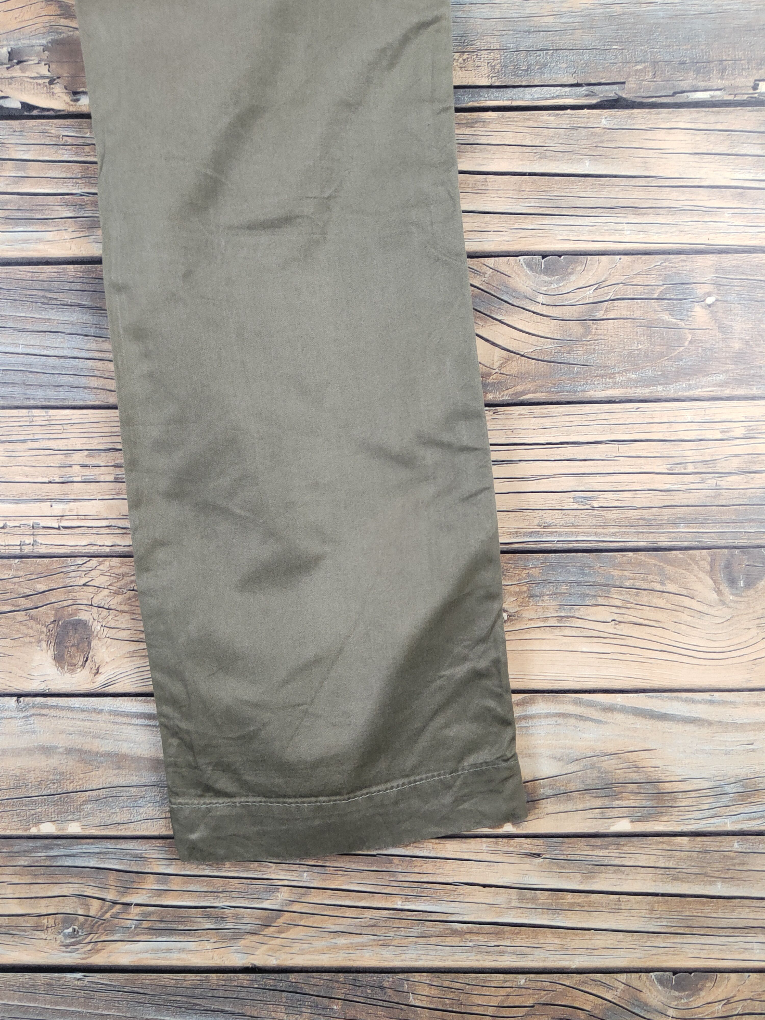 Tomorrowland DL Macphee Tomorrow Land Olive Multipocket Cargo Pants #2379 Size 26" / US 2 / IT 38 - 11 Thumbnail