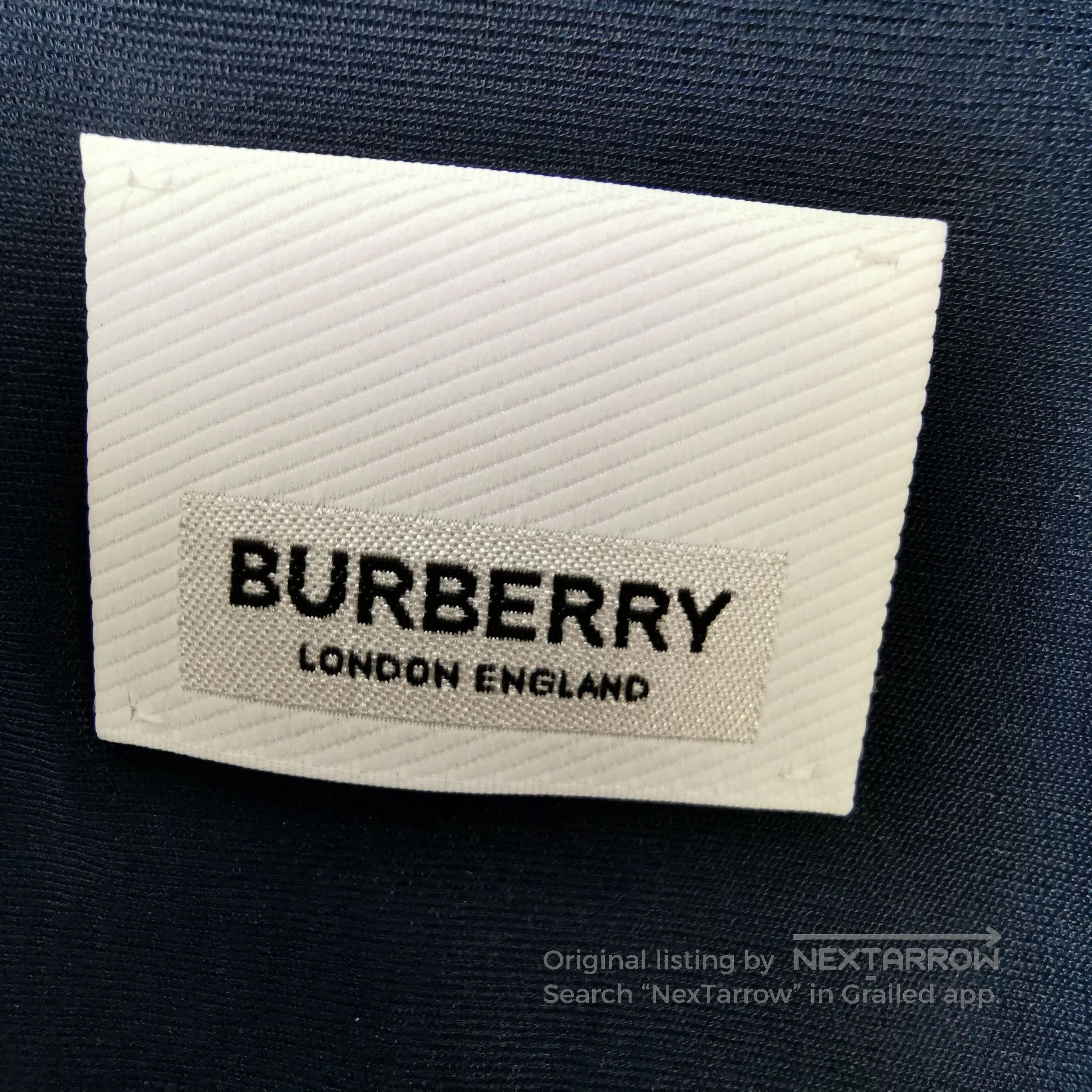 Burberry Burberry Contrast Collar Long Sleeve Shirt . Size US XXS / EU 40 - 4 Thumbnail