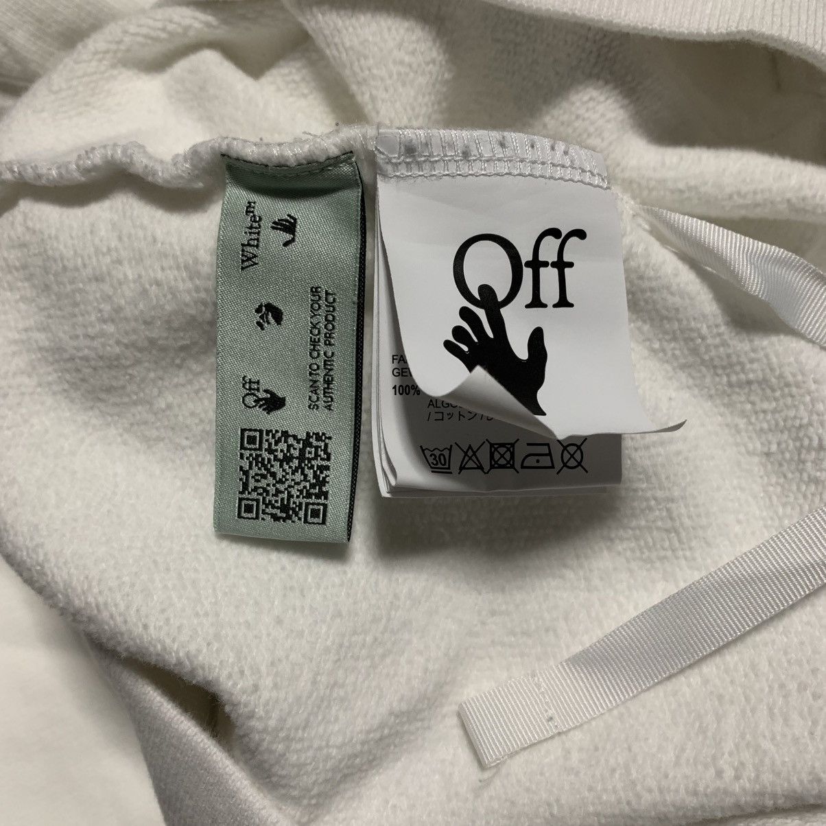 Off-White Off White XS Mona Lisa White Hoodie Virgil Abloh Size US XS / EU 42 / 0 - 9 Thumbnail