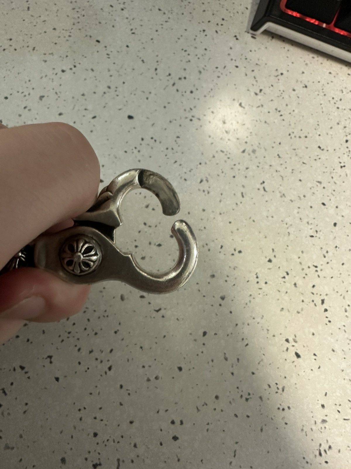 Chrome Hearts Fancy Link Dagger Key Holder Size ONE SIZE - 9 Thumbnail