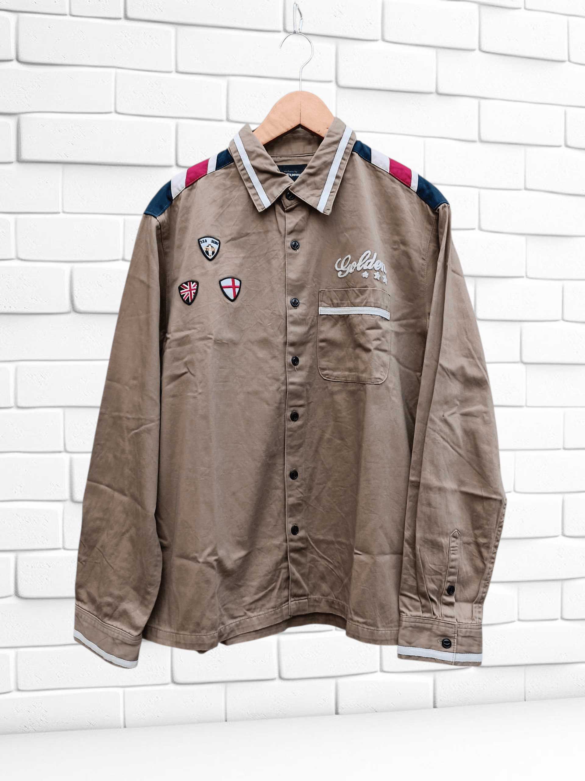 Japanese Brand Japanese Brand Shirt Military Mod Hysteric Glamour Style Size US L / EU 52-54 / 3 - 1 Thumbnail