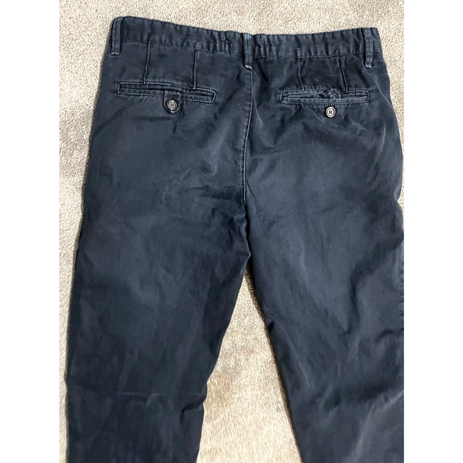 Zara Zara Chino Pants Men's Size 31 Blue Classic Casual Regular Fit Size US 31 - 4 Thumbnail