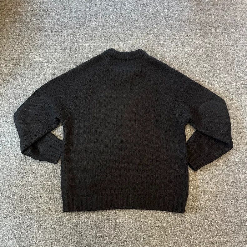 Prada PRADA Black Logo Knit Sweater Men's Size 54 -2505 Size US XXL / EU 58 / 5 - 2 Thumbnail
