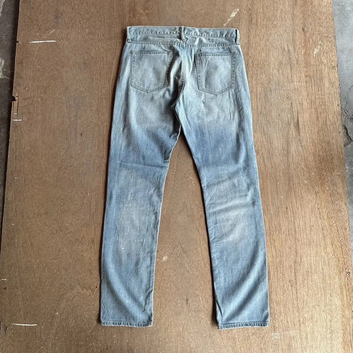 Global Work SICKS 🔥VTG GLOBALWORK JAPAN JEANS RIPPED DENIM PANTS SIZE M Size US 32 / EU 48 - 11 Thumbnail
