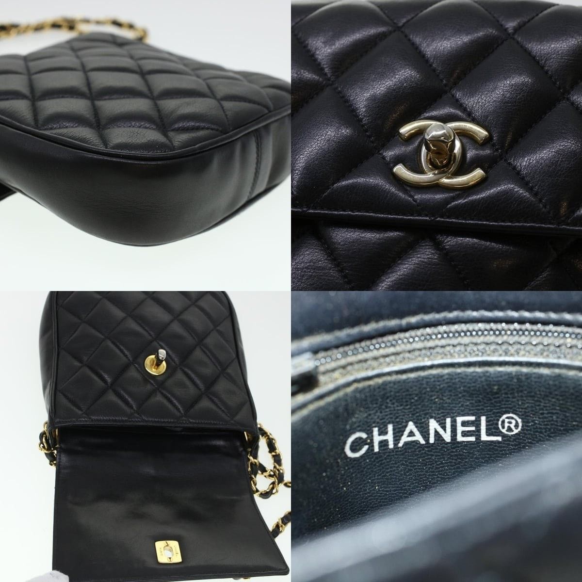 Chanel Chanel Matelasse Turn Lock Chain Shoulder Bag Size ONE SIZE - 7 Thumbnail