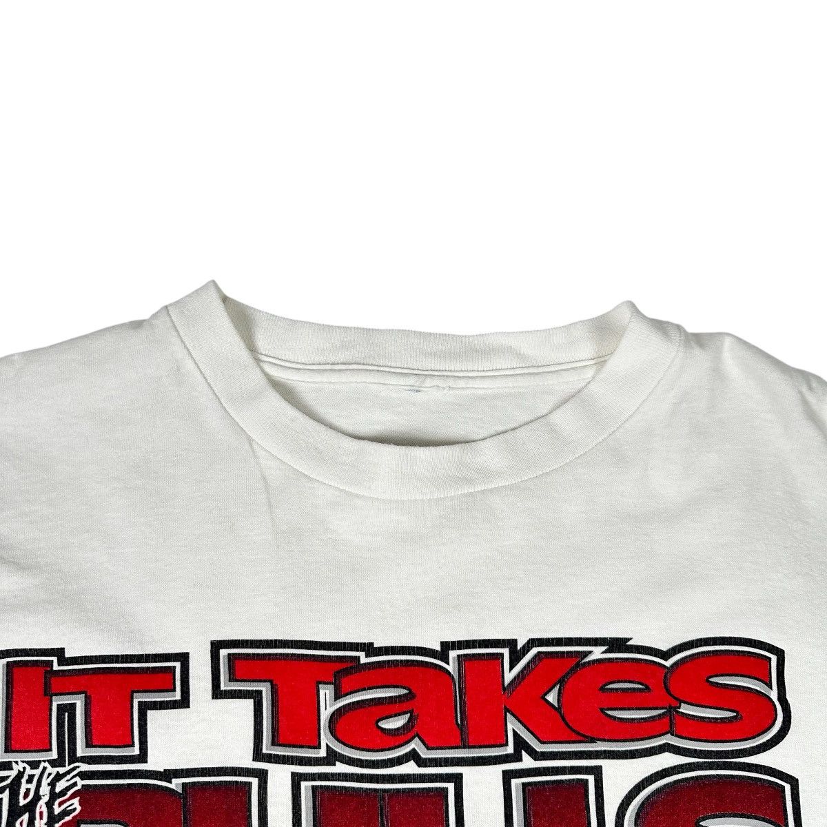 Starter Vintage Starter Chicago Bulls "It Takes Bulls to Win 5” Tee Size US XL / EU 56 / 4 - 4 Thumbnail