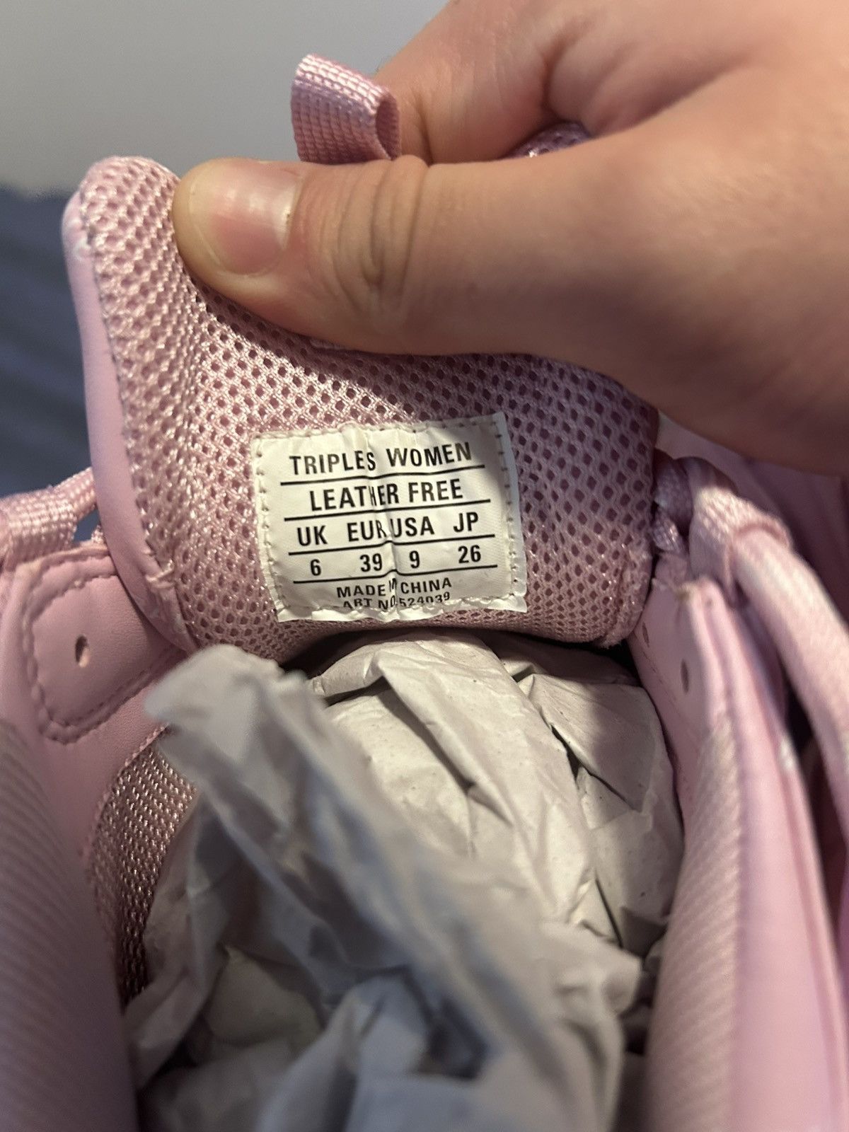 Balenciaga Balenciaga triple S all over logo sneaker Size US 9 / IT 39 - 8 Thumbnail