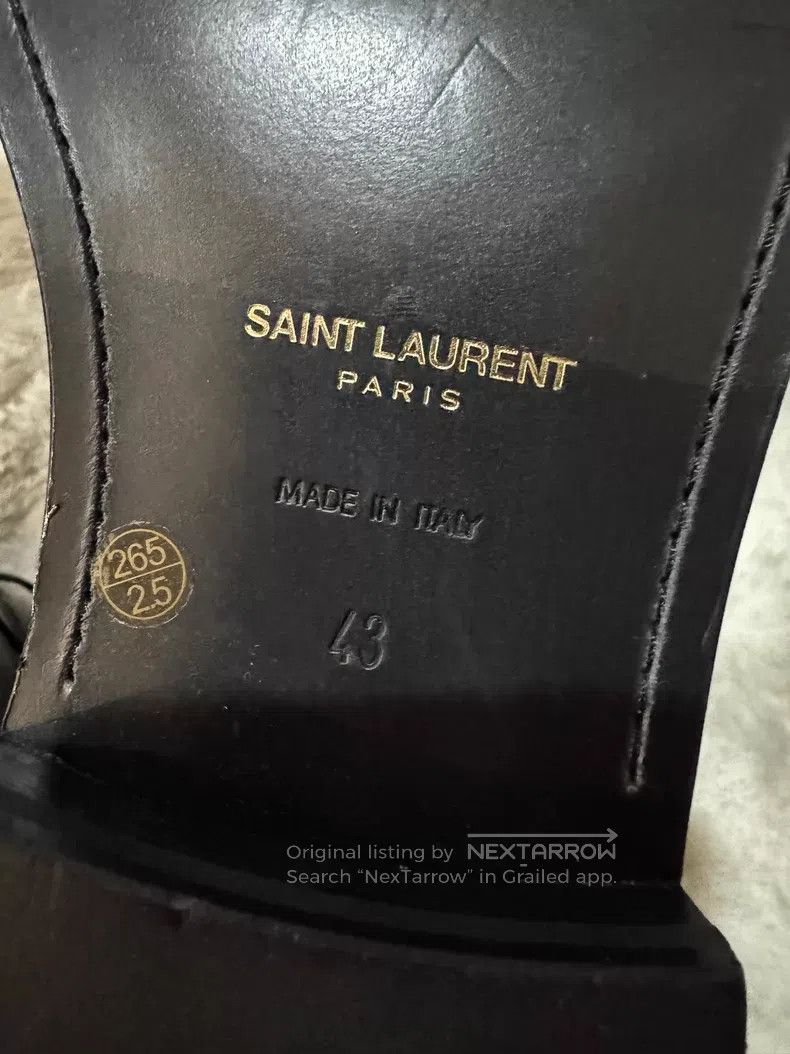 Saint Laurent Paris Saint Laurent Paris Men's Lace-up Boots Size US 10 / EU 43 - 7 Thumbnail
