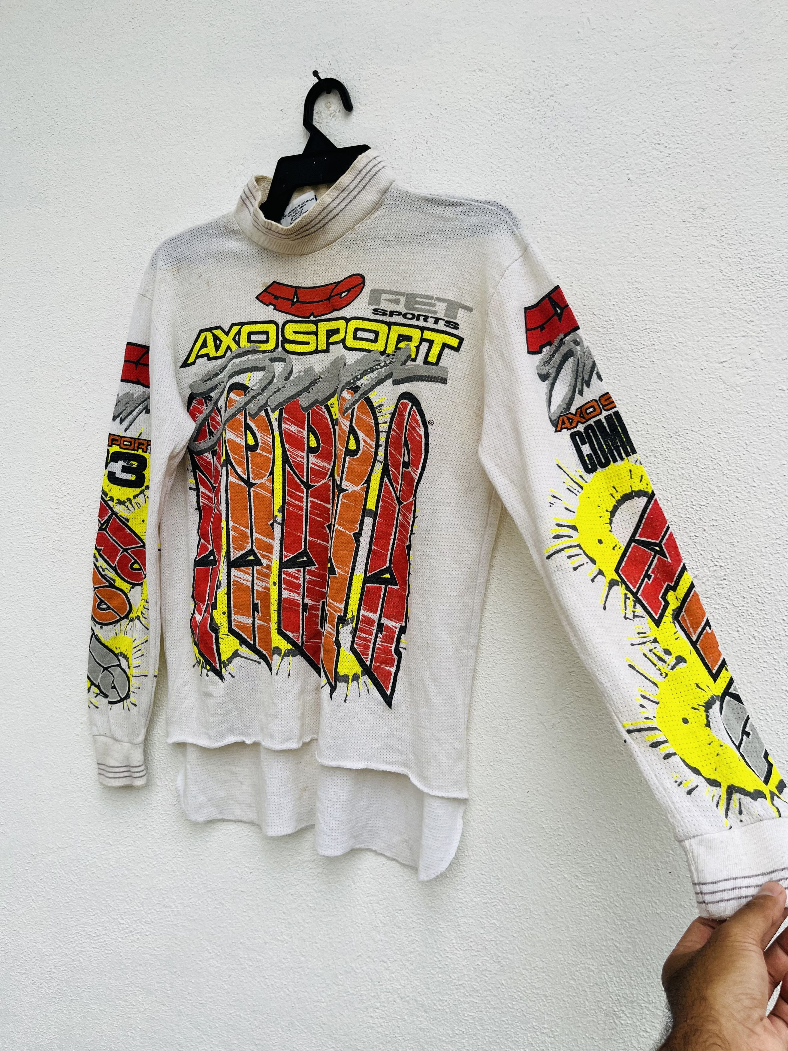 Japanese Brand Vintage Axo Sport Motorcross Fashion Style Size US M / EU 48-50 / 2 - 5 Thumbnail