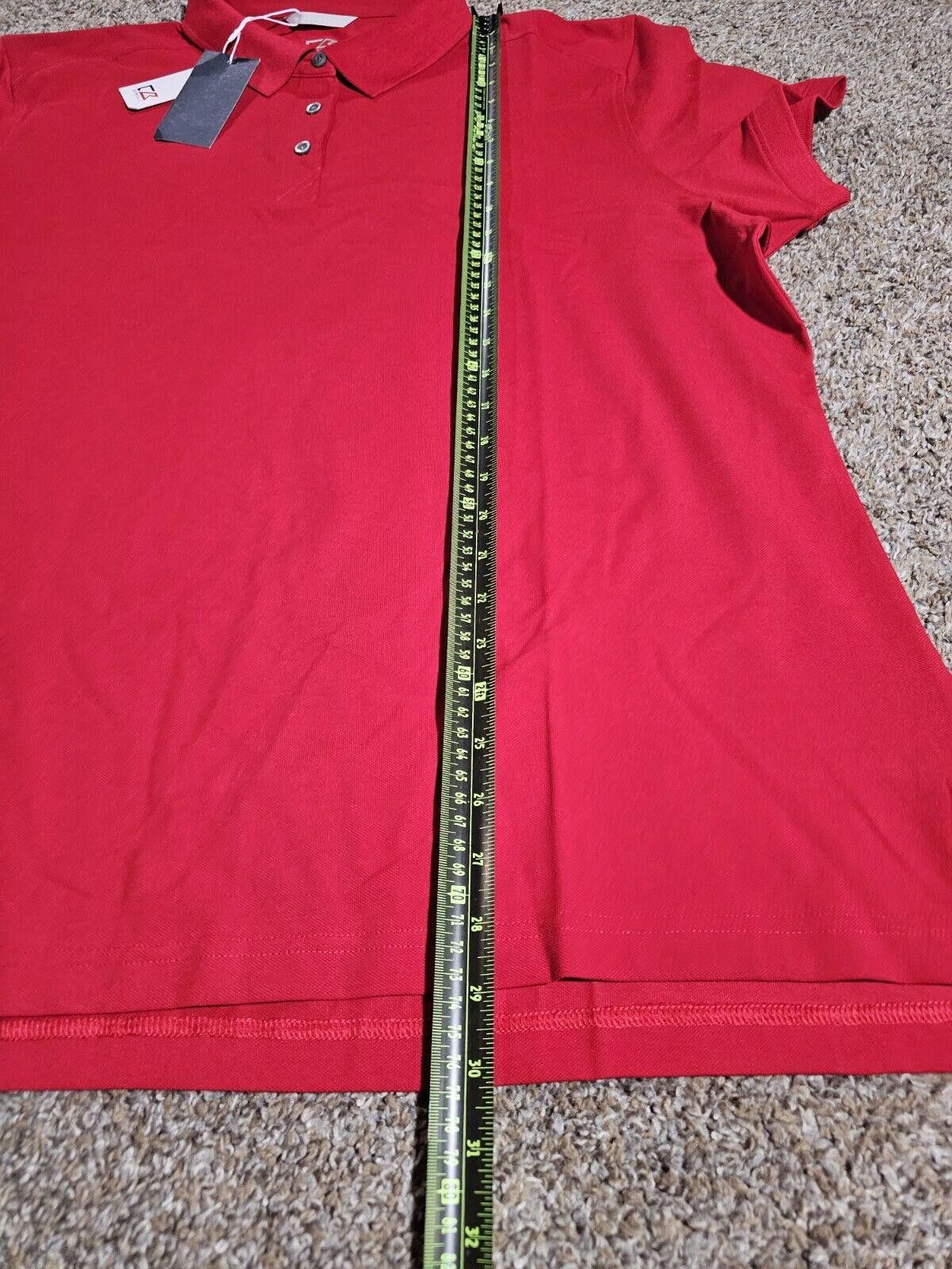 Cutter & Buck Cutter & Buck CB Drytec Cotton+ moist wicking Polo 4xl NWT Size US XXL / EU 58 / 5 - 4 Thumbnail
