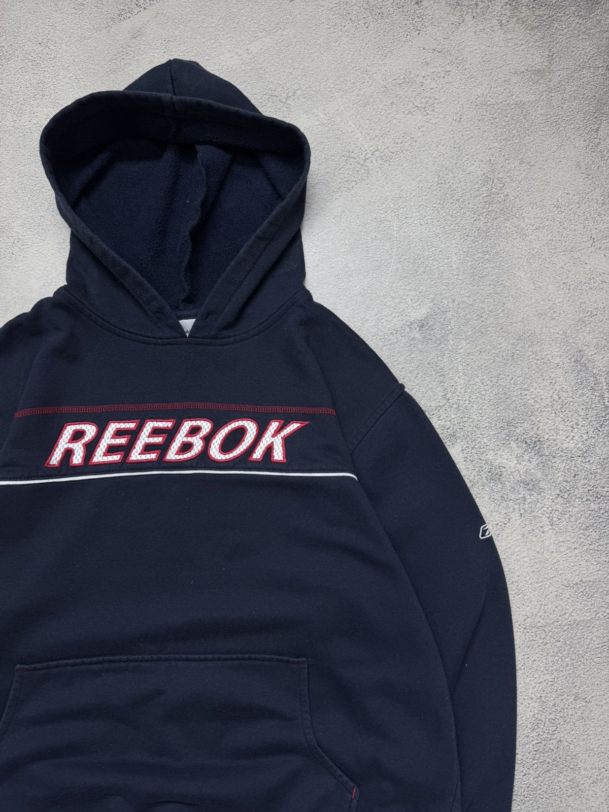 Reebok Vintage Reebok Big Logo Hoodie Size US M / EU 48-50 / 2 - 6 Thumbnail