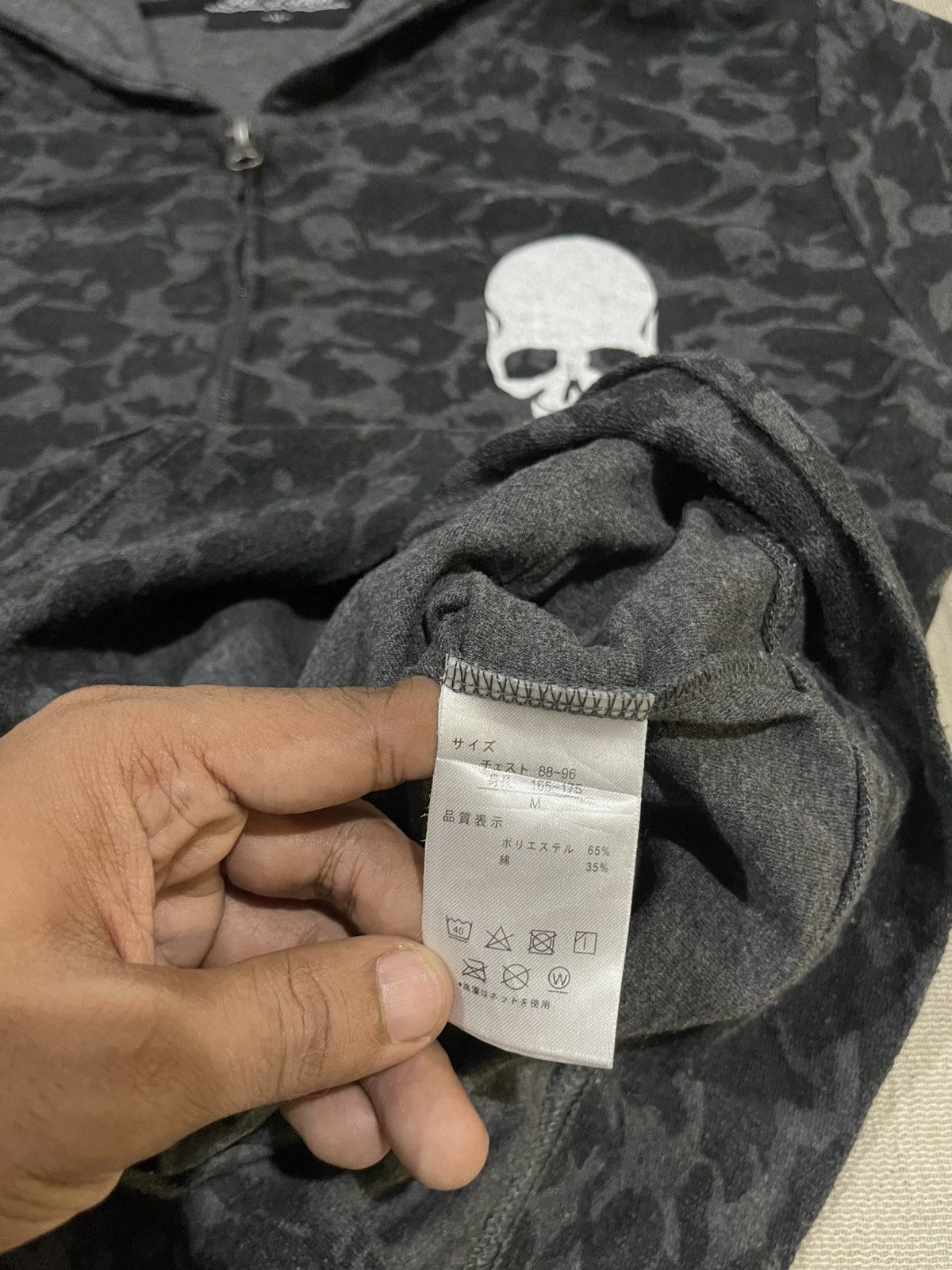 Roen 2000s RE ROEN SKULL CAMO FULL PRINT SHORT SLEEVE HOODIE ZIP Size M / US 6-8 / IT 42-44 - 9 Thumbnail