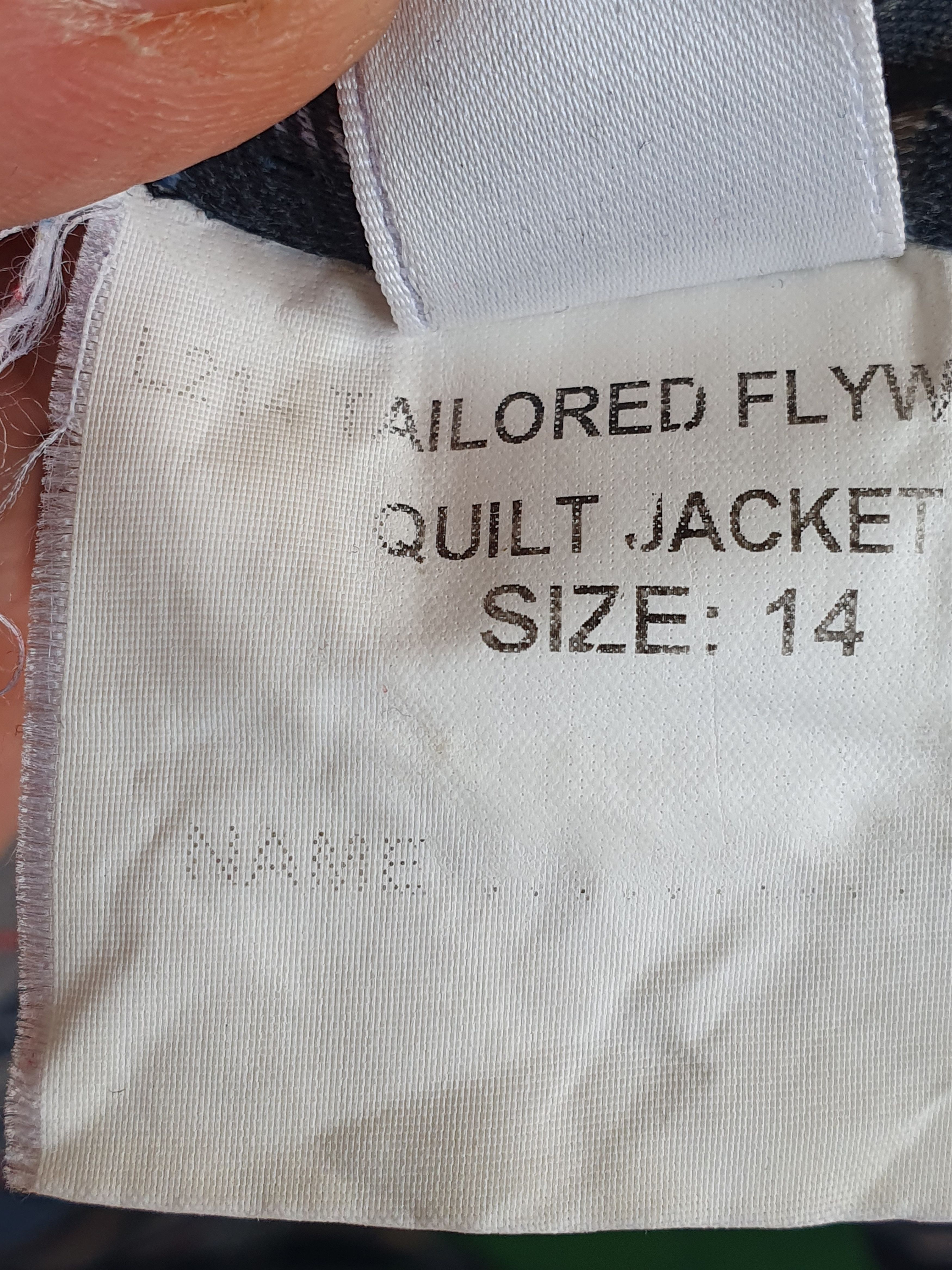 Barbour Barbour Tailored Flyweight Quilted Jacket L214 sz US10/UK14 Size L / US 10 / IT 46 - 3 Thumbnail
