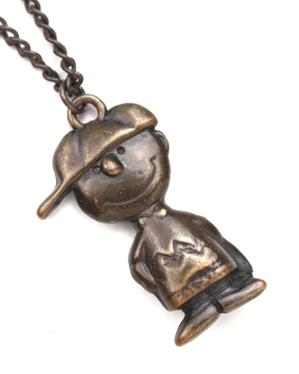 Peanuts 1990S PEANUTS CHARLIE BROWN CHARM NECKLACE Size ONE SIZE - 3 Thumbnail