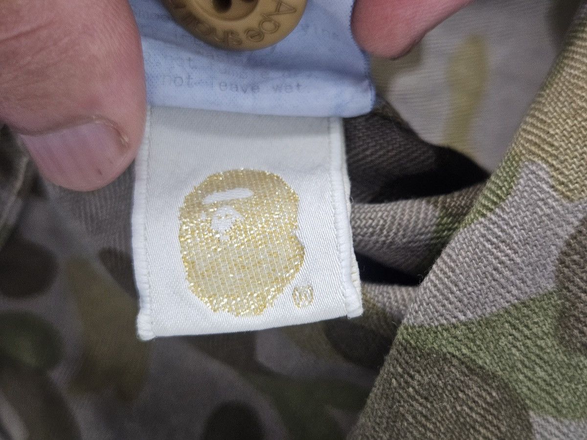 Bape URSUS BAPE by Tetsu Nishiyama camo field shirt jacket Size US M / EU 48-50 / 2 - 5 Thumbnail