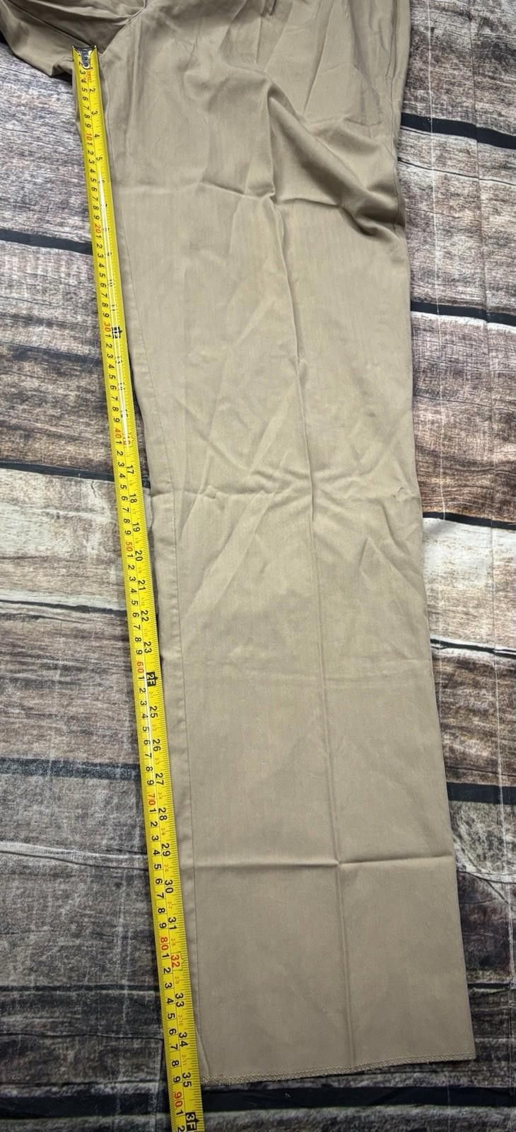 Other Daniel Gray Golf Pants Mens 36x35 Silk Cotton Beige Pleated Size US 36 / EU 52 - 9 Thumbnail