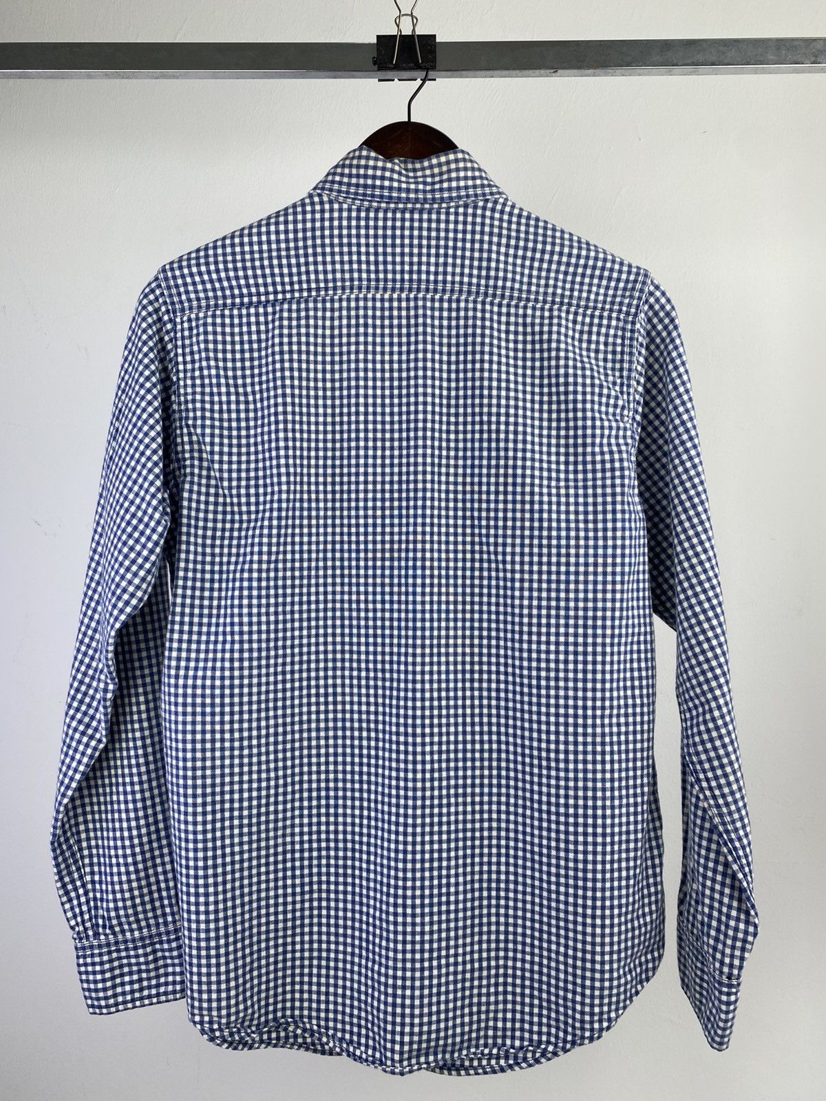 Sugar Cane Sugarcane Co by Toyo Enterprise Gingham Blue Button Up Shirt Size US M / EU 48-50 / 2 - 2 Thumbnail