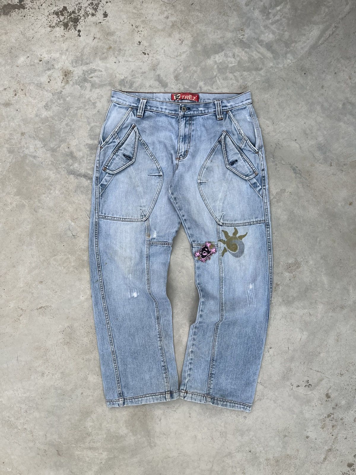 Levi's Vintage Clothing × Vintage SUPER RARE VINTAGE TREZ JEANS Size US 34 / EU 50 - 3 Thumbnail