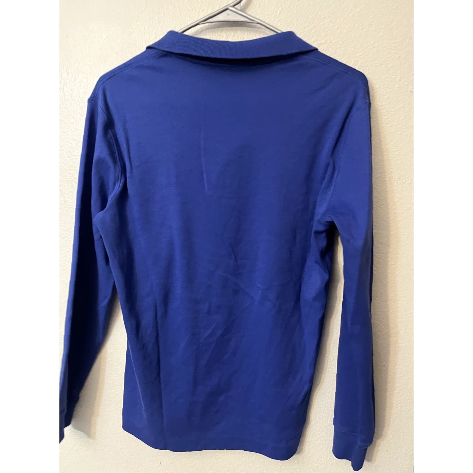Lands' End Lands' End Polo Shirt Long Sleeve Traditional Fit Blue Men's Size S Small Preppy Size US S / EU 44-46 / 1 - 3 Thumbnail