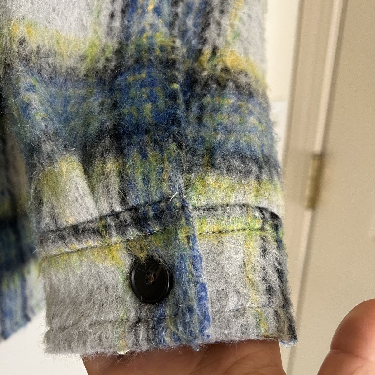 Rails Rails Turner Shacket Cobalt Lime Smoke Plaid Oversized Size M / US 6-8 / IT 42-44 - 4 Thumbnail