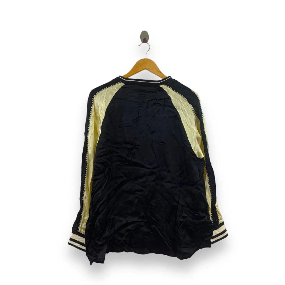 Vintage VOTE VILLA BIANCA Shibuya Japan Sukajan Rayon Jacket Size XL / US 12-14 / IT 48-50 - 3 Thumbnail
