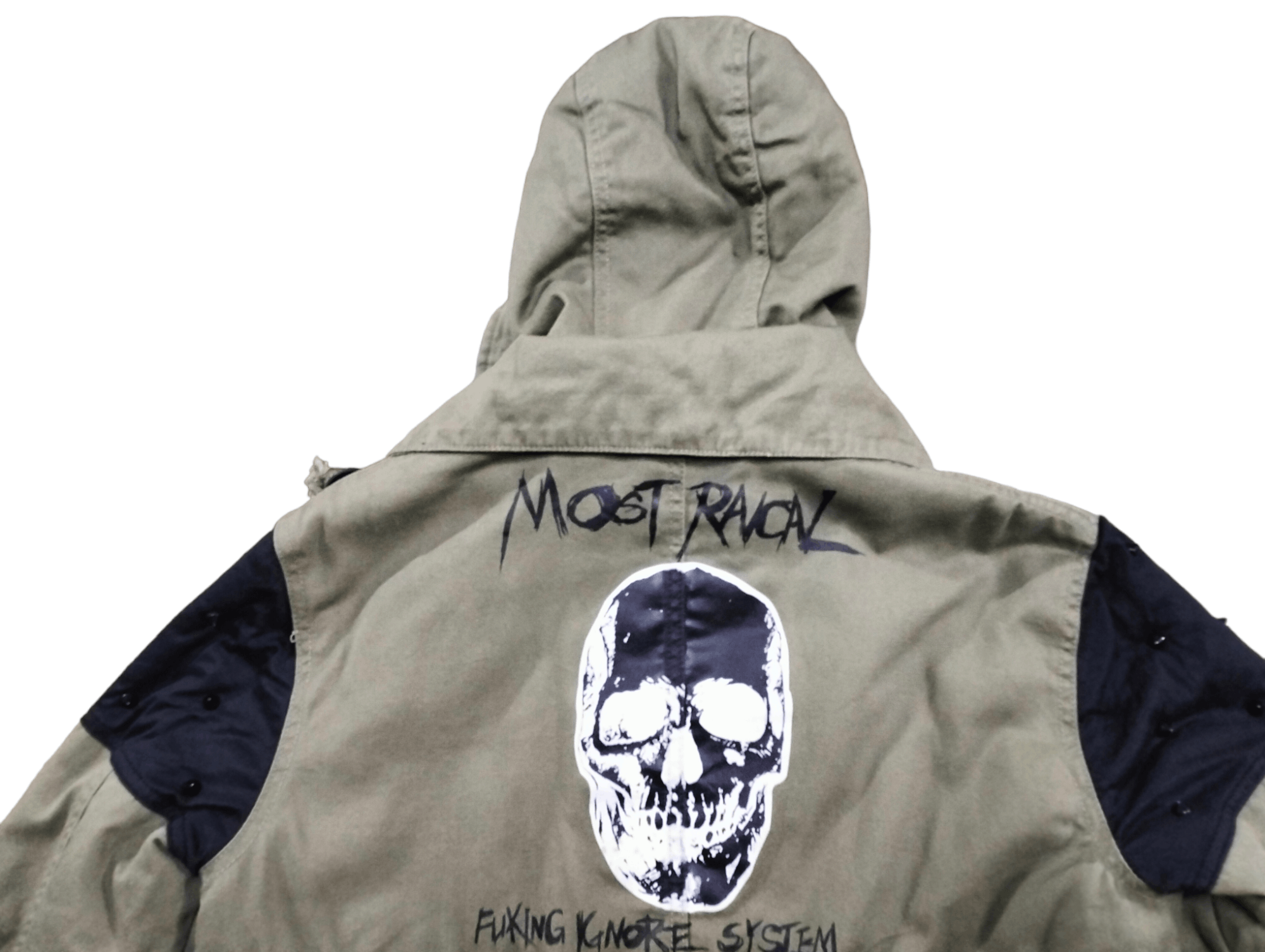 If Six Was Nine Army Most Rancal Fishtail Parka Skull Print Seditionaries Size US M / EU 48-50 / 2 - 11 Thumbnail