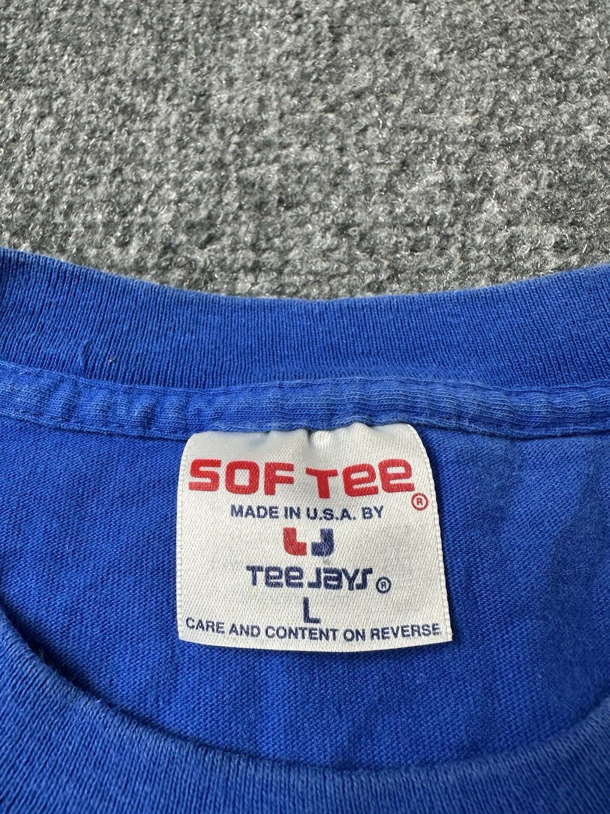 Other Mens T Shirt Cheers Boston 90s Graphic Blue, Size L Size US M / EU 48-50 / 2 - 3 Thumbnail