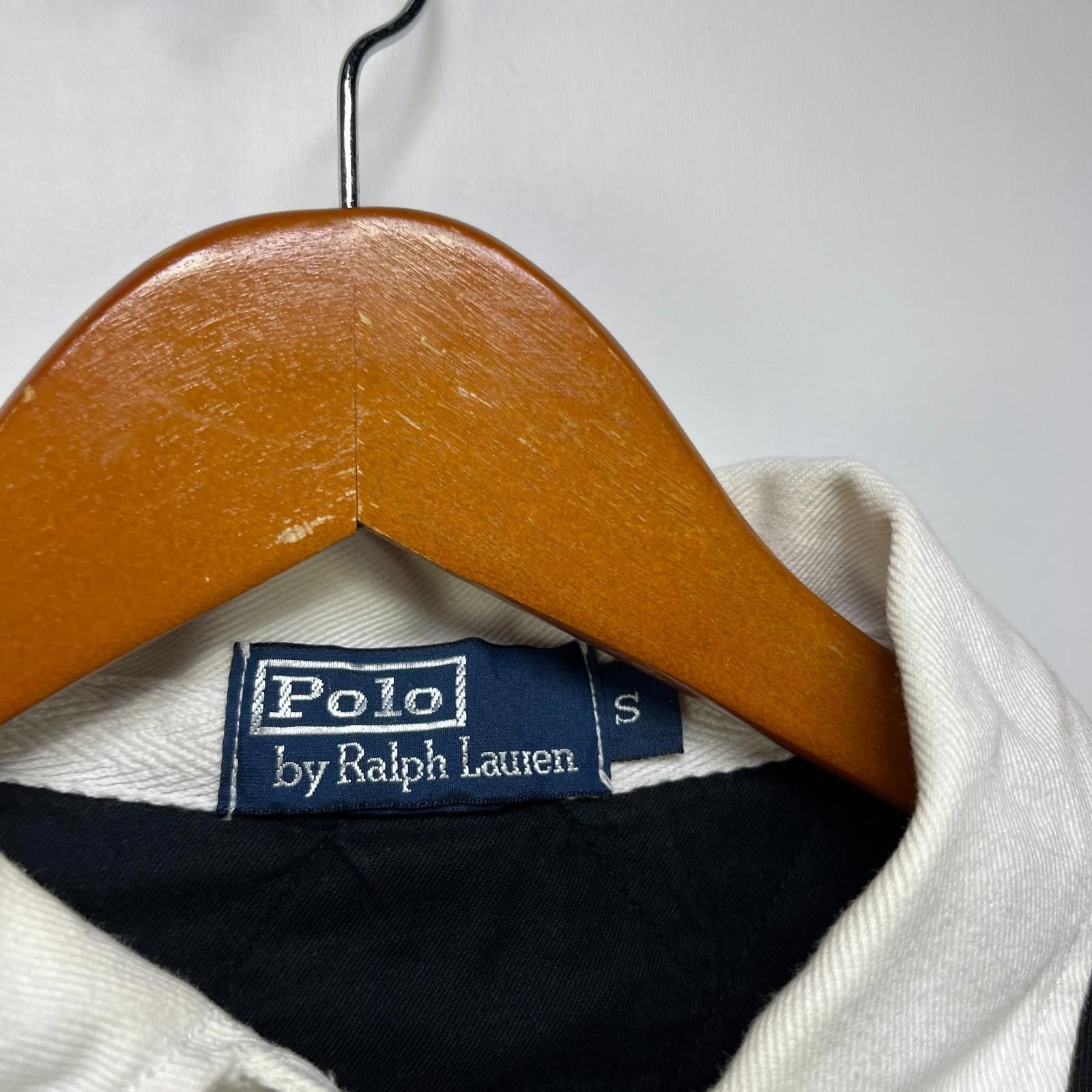 Polo Ralph Lauren Vintage 90s Polo Ralph Lauren Rugby Long Sleeve Shirt Small Size US S / EU 44-46 / 1 - 5 Thumbnail