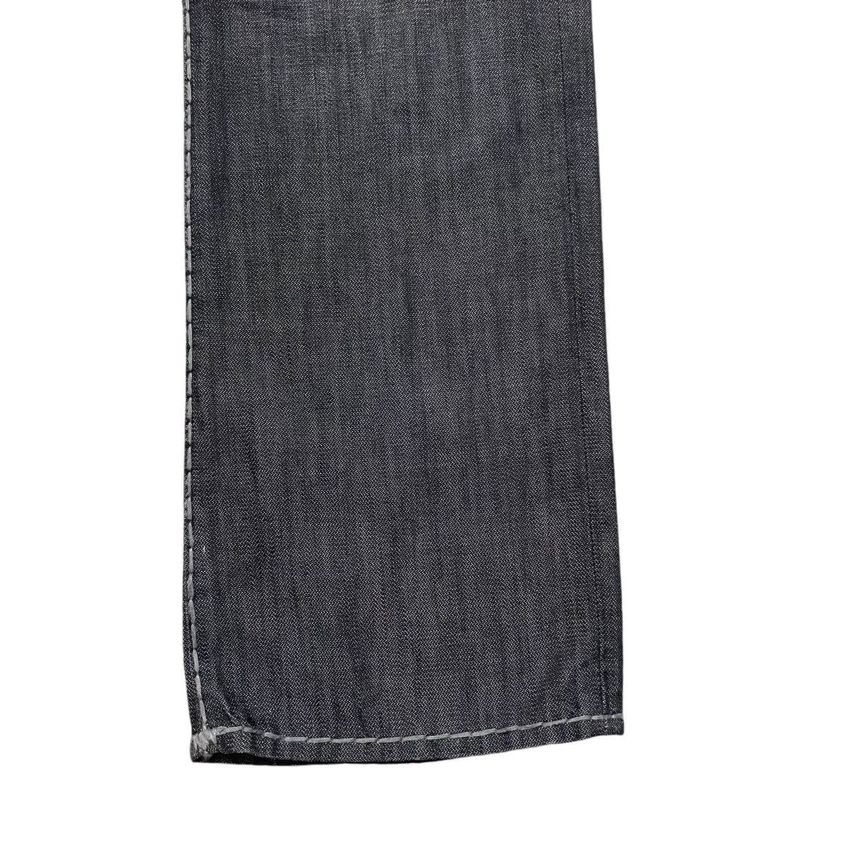 True Religion True Religion Reflected Ricky Flap Black Denim Jeans Size US 34 / EU 50 - 8 Thumbnail