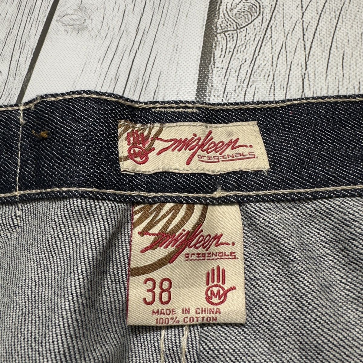 Vintage Vintage Miskeen jean shorts Size US 38 / EU 54 - 5 Thumbnail