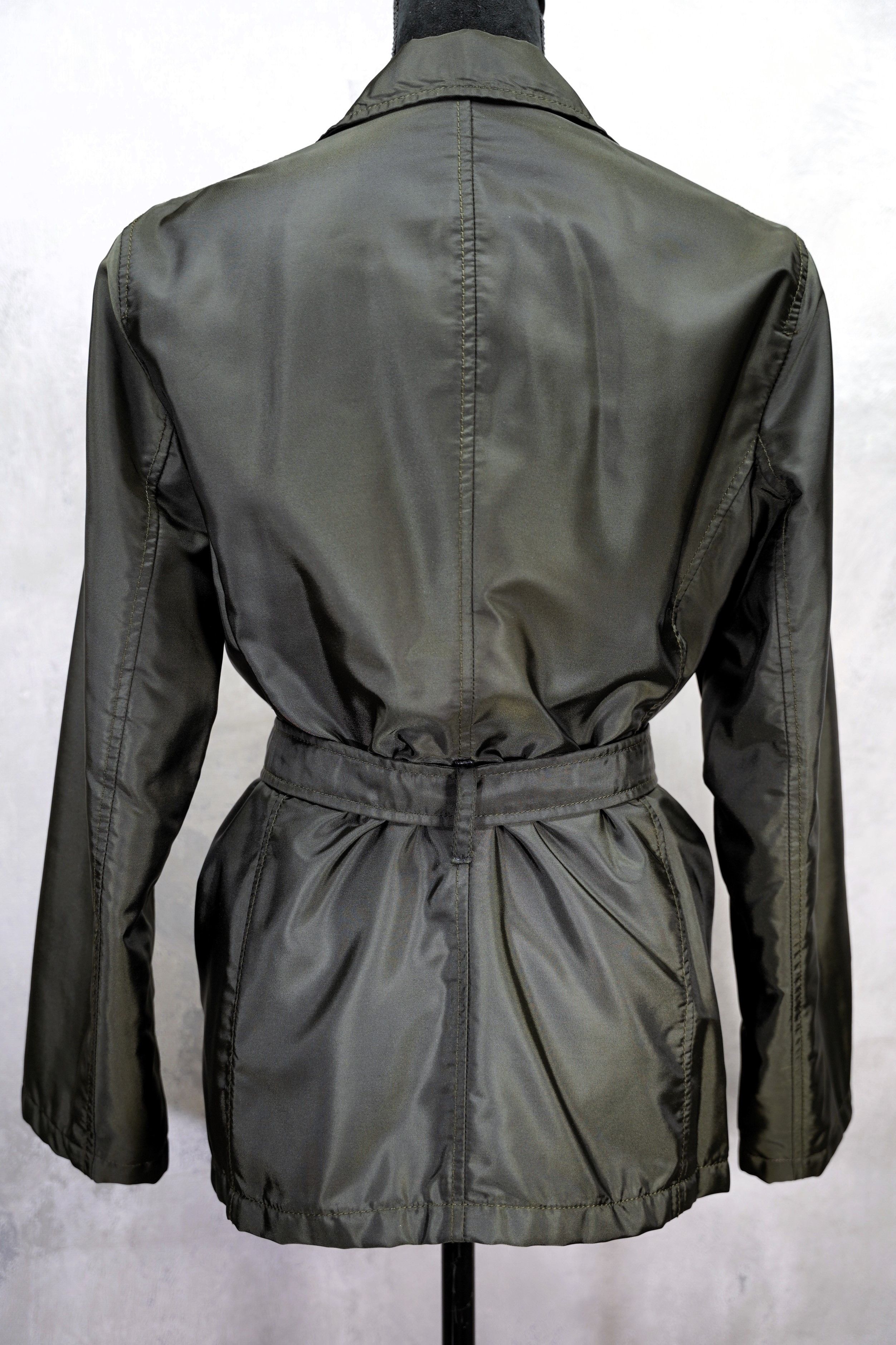 Prada Prada Milano Nylon Vintage 80's Jacket x Luxury Size M / US 6-8 / IT 42-44 - 9 Thumbnail