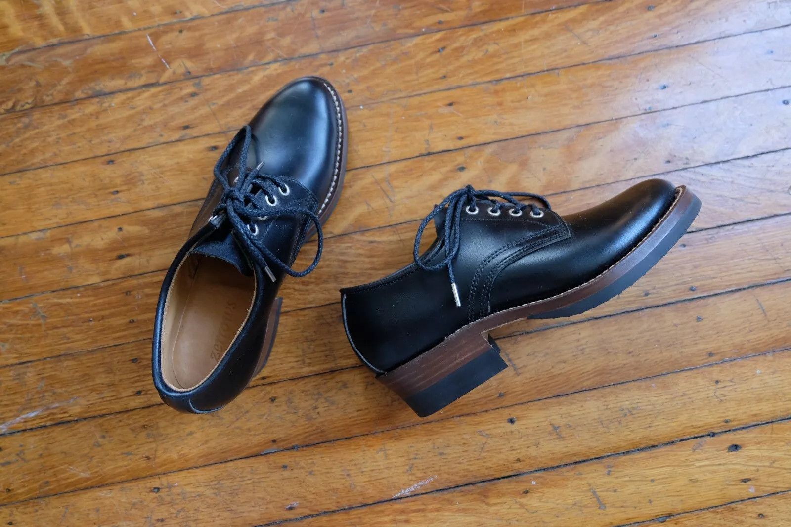 zerrows Serviceman [Overdyed Horse Butt Leather] [Size 4E] NWOB Size US 5 / IT 35 - 3 Thumbnail