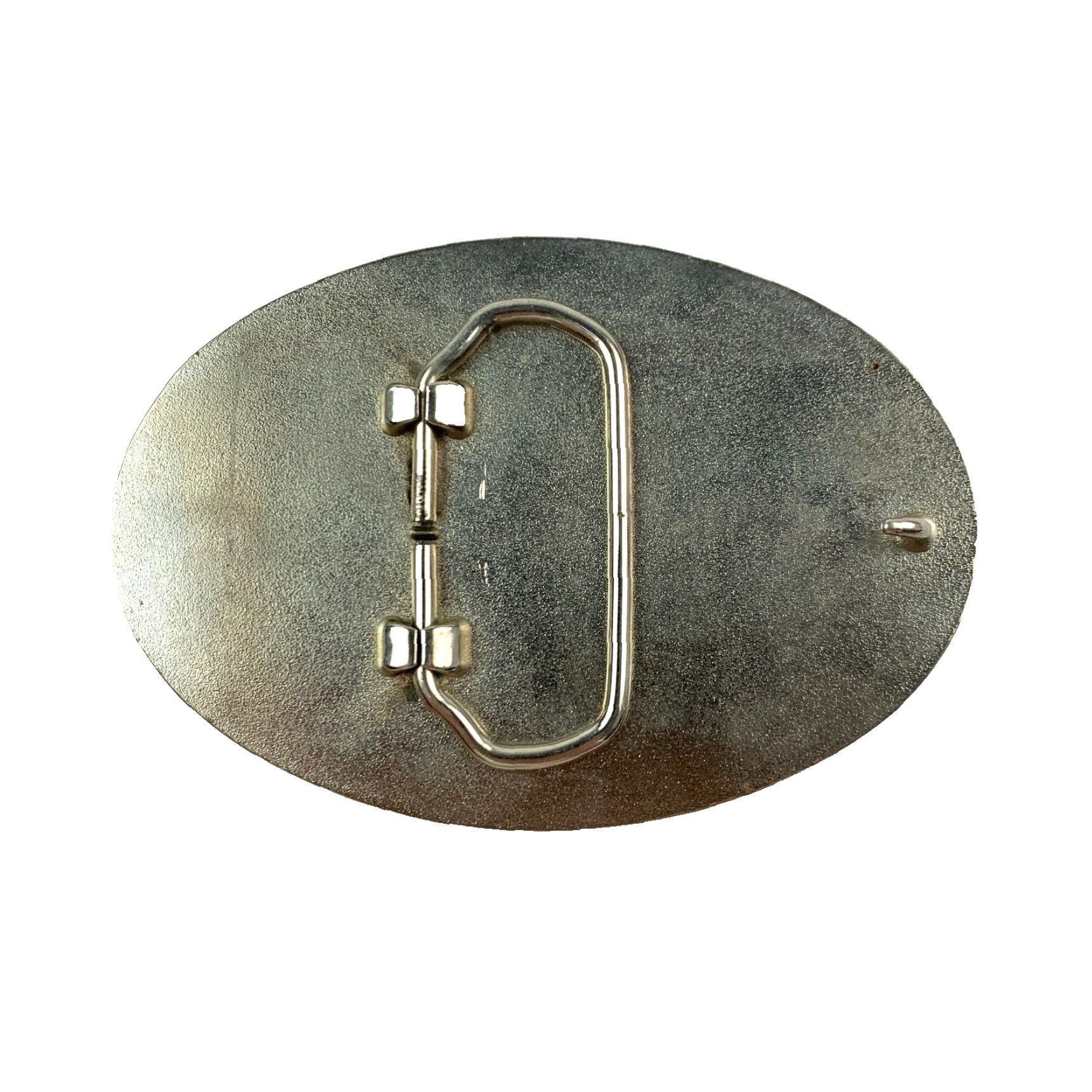 Vintage VINTAGE Red Brand Fence Silver Oval Metal Belt Buckle Belt Buckle Unbranded 1980s Occupational Adult Unisex Silver Buckle Mens Womens Size ONE SIZE - 3 Thumbnail