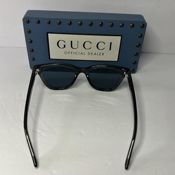 Gucci 💯 - New Authentic Gucci GG1116S 003 51 Men's Sunglasses","d Size ONE SIZE - 10 Thumbnail