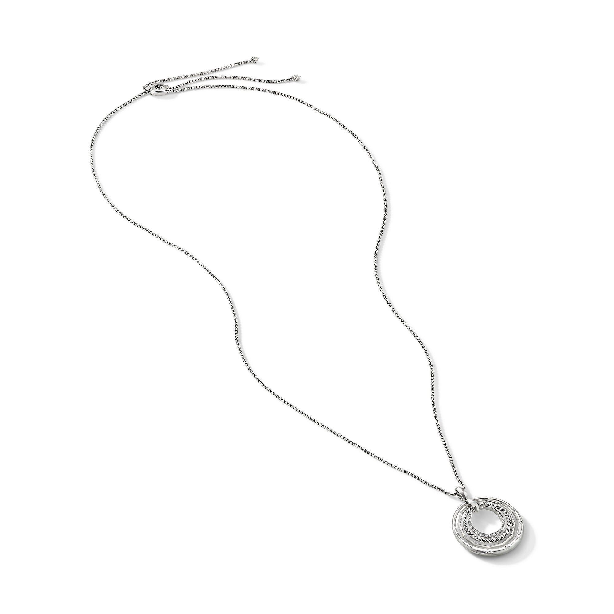 David Yurman o1w1db10526 N16228D Size:8/Necklace in Sterling Silver Size ONE SIZE - 3 Thumbnail